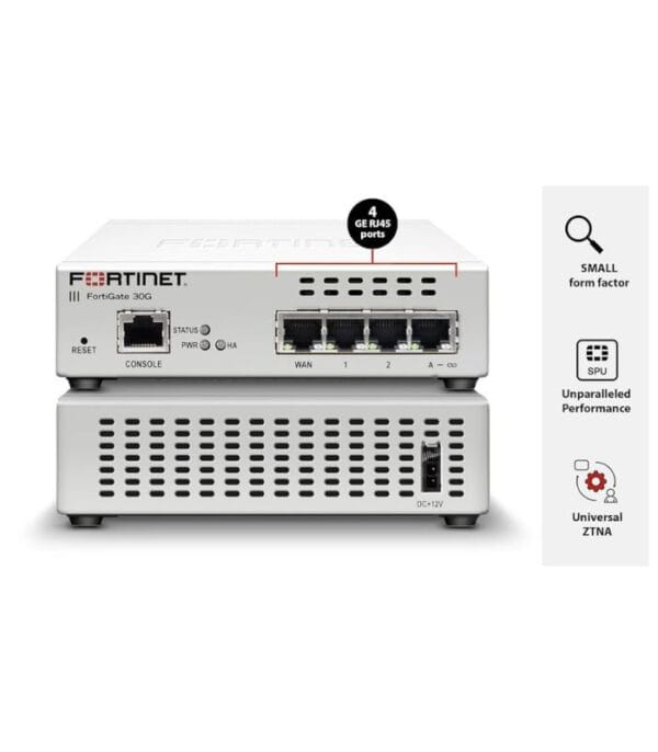 Firewall Fortinet FortiWiFi 30G, FWF-30G-A
