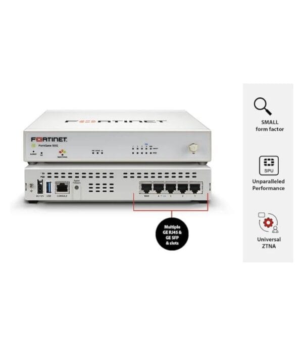 Firewall Fortinet FortiWiFi 50G-SFP, FWF-50G-SFP-A